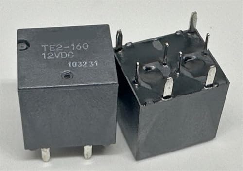 Relais 12VDC TE2-160 composant électronique 8 broches TE2-220 12VDC