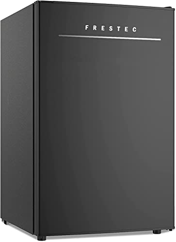 Small Refrigerator,Mini Fridge With Freezer,4.5 Cu.ft Mini Dorm Refrigerator,Energy Star,Super Quiet,Auto Defrost,Reversible Door, Small Fridge For Dorm,Apartment,Bedroom,Office,Rv (Black) #TOP1