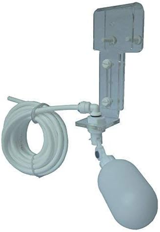 ZAOJIAO Auto-top-Off ATO Solution Auto Water Filler Adjustable Float Valve Mounting Aquarium Sump + 1/4" Tube 3 Meters 9.8ft Pipe RO…