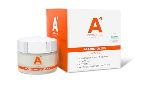 A4 Magic Glow Mask, Anti-Ageing Care Mask, Face Mask, Skin Mask (50 ml), transparent, 50 ml (Pack of 1) - Image 2