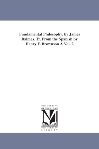 Fundamental Philosophy (2)