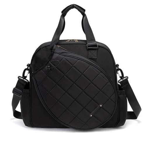 Sac à dos de tennis imperméable grande capacité et sac bandoulière mixte
