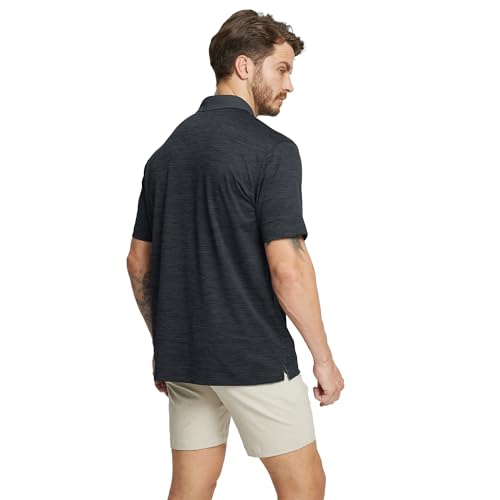 M MAELREG Golf Shirts for Men Dry Fit Short Sleeve Casual Performance Moisture Wicking Heather Pique Collared Polo Shirts3