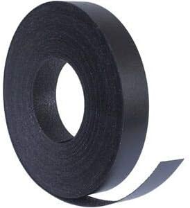 EB Quick-Melamine-Edge Banding Tape, Pre-Glued with Hot Melt Adhesive, Flexible, 13/16” Wide, Easy Application Iron-On Edging for Cabinet Repair & More - Made in USA.(Black-12' LF Roll)