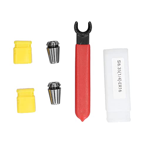 1/4 Inch Shank Router Bit Extension Rod with ER16 Spring Collet Mill Holder Spanner Extender Chuck Converter Adapter for CNC Engraving Machine Milling Lathe Tool Workholding - Image 3