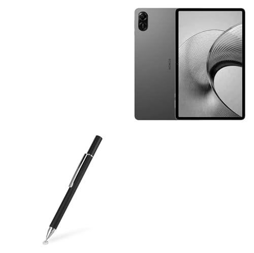 BoxWave Stylus Pen Compatible with Honor Pad X9 - FineTouch Capacitive Stylus, Super Precise Stylus Pen - Jet Black
