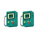 Custodia in silicone per carte da gioco Switch 2, verde, 3 slot