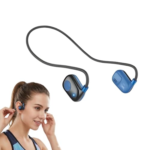 Image of Drumstone Open Ear Headset Wireless Bone Conduction Headphones Sports Earphones Running Cycling Workout Gym Exercise Bluetooth Connectivity Sweatproof Lightweight Comfortable Secure Fit Hands Free Set