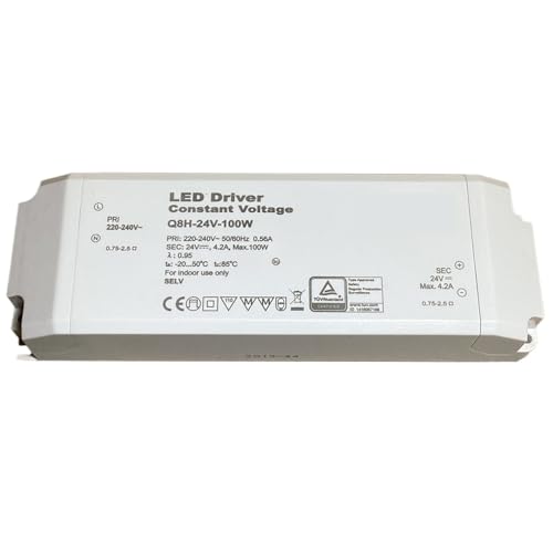 Alimentation LED 24 V CC 100W transformateur 220V 24V courant continu CV
