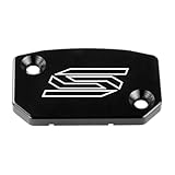 SCAR Couvercle maitre cylindre d'embrayage Compatible avec 125 150 250 300 350 450 SHERCO BREMBO SE SEF 10 26 KTM SX SXF EXC EXCF XC F XCW XCFW 05 26 HUSQ TE FE TC FC TX FX 14 26   Noir