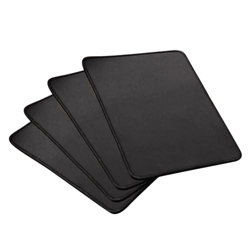FFWTPY 4 Piezas Alfombrilla Ratón 250 x 210 x 2 mm Mouse Pad Gaming con Base Goma Antideslizante Mousepad para PC Oficina Juegos y Portátil