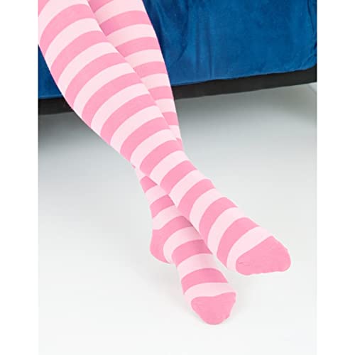 Image of DRESHOW Extra Long High Thigh Socks Striped Over Knee Thin Tights Long Stocking
