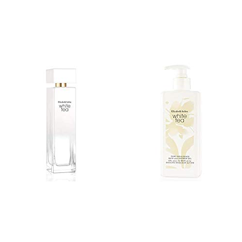 Elizabeth Arden White Tea femme/women, Eau de Toilette Spray, 1er Pack (1 x 50 ml) & White Tea Shower Gel, 400 ml