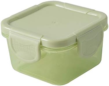 150 ml Food Storage Containers – BPA-Free Thickened PP, 4-Latch Airtight Lid, Freezer/Microwave/Dishwasher Friendly (Green)