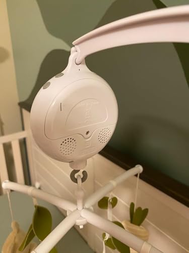 COTTONBEBE Crib Mobile 35 Lullaby Muisc, Organic Cotton Baby Mobiles for Cribs & Pack N Play, Easy to Install, Stuffed Animals Hanging Toys Newborn Boys & Girls, Safari Nursery Decor - Thumbnail 4