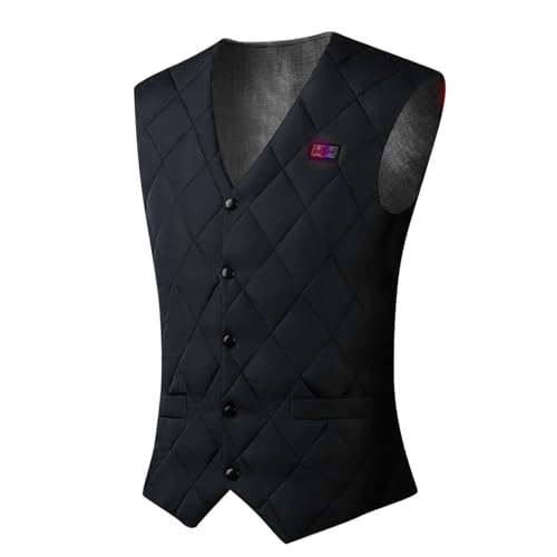 Gilet chauffant homme et femme USB veste doudoune hiver S-6XL