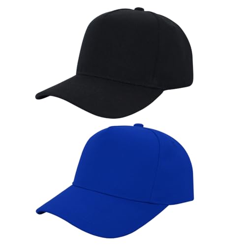 Image of 5-Panel Baseball Cap for Workouts, Hiking, Outdoor Sports, Customizable DIY Design, All-Season Comfort Fit, Adjustable