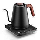 電気ケトル コーヒー 1.0L 1200W ドリップ 温度調節 電気ポット GEK-1801