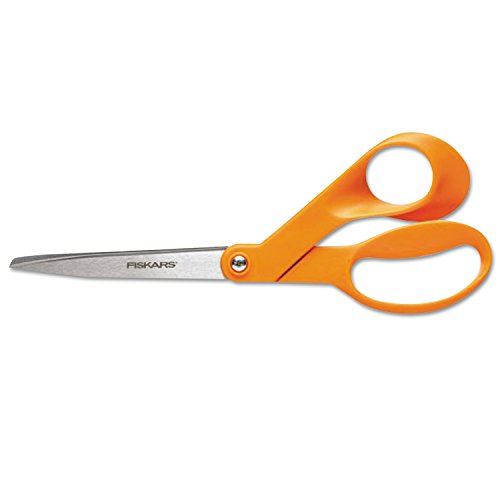 Fiskars 12-94518697wj Original Orange-Handled Scissors, 8
