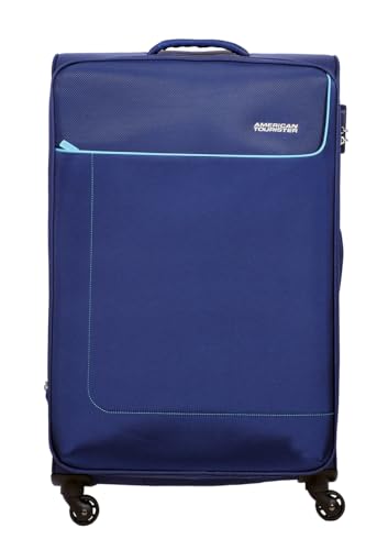 مراجعة American Tourister JAMAICA 69 سم NAVY مع قفل TSA — هل تستحق الشراء؟ - الصورة 2