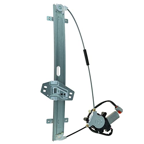 Image of TRQ Front Passenger Side Power Window Motor and Regulator Assembly Power Compatible with 2003-2006 Acura MDX