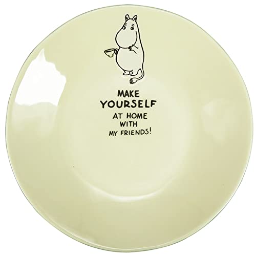 山加商店 MOOMIN (ムーミン) 「 ヒュヴァ― 」 パスタ皿 カレー皿 径約22cm ムーミン 電子レンジ 食洗機対応 ホワイト ムーミン グッズ 北欧 母の日 プレゼント 食器 ギフト 結婚祝い 日本製 MM4701-355