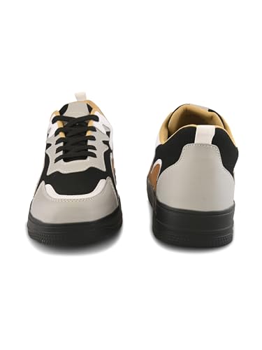 Image of Centrino Men's Sneakers | Cushioned Insole Comfortable Shoes | Trendy & Stylish Modern Sneakers | Durable Lightweight Sole Casual Walking Footwear (8182)