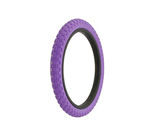 Tire Duro 18" X 2.125" Comp 3 Thread Bike Tire, Multiple Colors (purple)