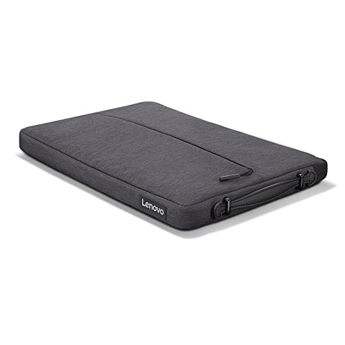 Lenovo Urban Sleeve 14-inch for Laptop/Notebook/Tablet - Water Resistant - Padded Compartments - Zippered Accessory Storage - Reinforced Rubber Corners - Extendable Handle - Charcoal Grey by Lenovo - Image 2