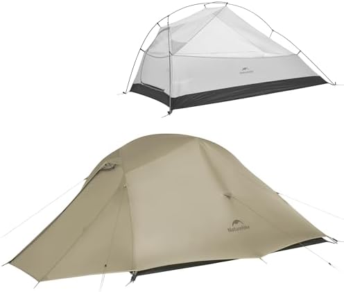 Naturehike Neu Cloud-up 3 Pro/Base Ultraleichtes Zelte 3 Personen Zelt 3-4 Saison für Camping Wandern
