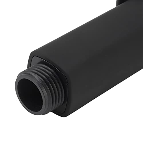 Tissting Bidet Handbrause G1/2 Gewinde Schwarz WC Hand Bidet Brause Badezimmer Sprühkopf für Damenwäsche, Baby Windel Waschmaschine