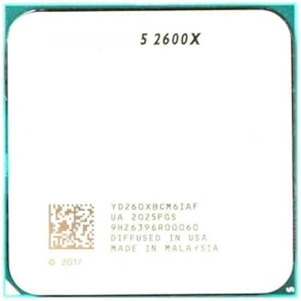 5 R5 2600X 3.6GHz 6-rdzeniowy 12-Thread 95W CPU Socket AM4 Procesor stacjonarny