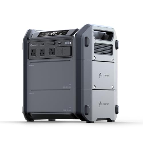 Segway ポータブル電源 Cube2000 2048Wh リン酸鉄リチウムイオン電池 長寿命10年 高耐久充放電サイクル4,00...