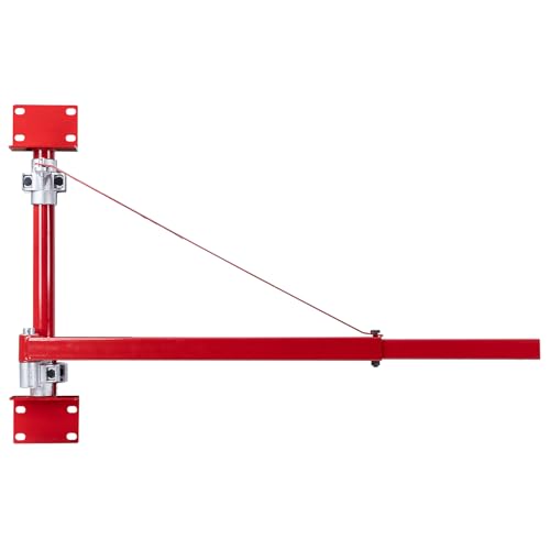 TEENO Bandiera per Paranco Elettrico, Braccio per la Gru Elettrica, Supporto del Braccio della Argano Elettrico da 200-800 kg, Braccio Girevole Oscillante Rotante Nuovo 180°
