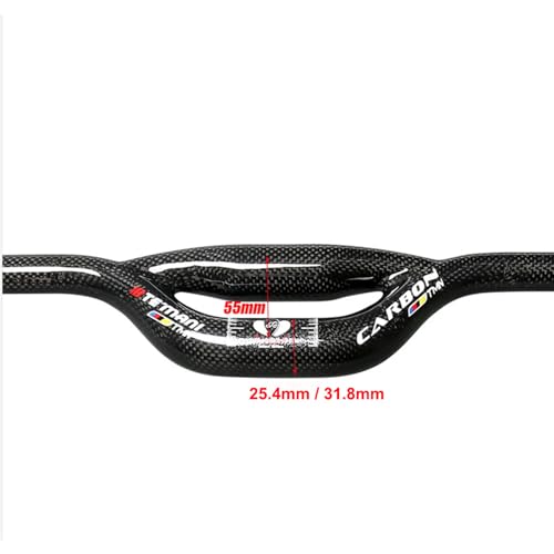 Guidon de vélo 25,4 mm en carbone Schwalbe Riser Bar - 6