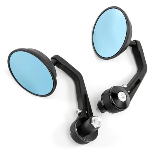 Retrovisores moto de manillar negro para rutas urbanas y curvas en tu Z1000 y Z750