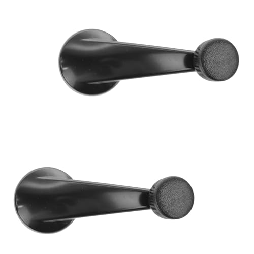 Image of TRQ Window Crank Handle Set Black Compatible with 1995-1997 Chevrolet Blazer 1994-1997 S10 GMC Jimmy Sonoma 1996-1997 Oldsmobile Bravada
