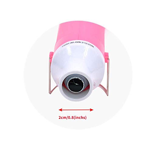 Mofa Emboss Heat Gun, Hot Air Gun Tools Shrink Gun With Stand For Diy Embossing And Drying Paint Multi-Purpose Electric Heating Nozzle 300W 110V (Pink,White) #TOP2