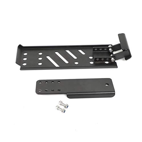 JeCar Dead Pedal Steel Foot Rest Compatible with Jeep Wrangler 2018-2023 JL JLU, Black (DO NOT Fit 4xe Model)