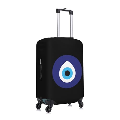 Turkish Evil Eye Travel Luggage Cover Suitcase Protector Fits 18-32 Inch Luggage, Large3