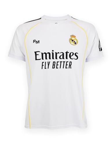 Real Madrid Camiseta Adulto 1a equipación 25-26 - Réplica Oficial Talla XL