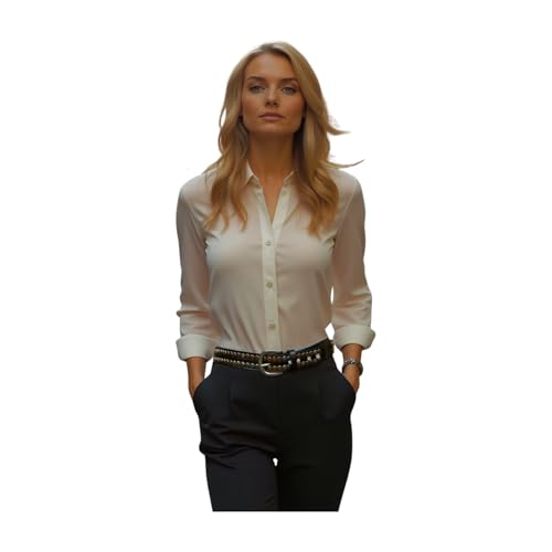 Women Western Fashion Skinny Belt Hip Gold Metal Silver Studs Buckle S M Metallic Black z195