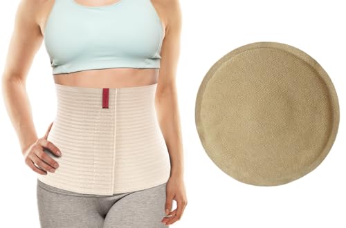 ORTONYX 10.25" Abdominal Binder L/XXL & Umbilical Hernia Pad Bundle image 2