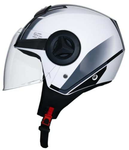 Shiro Helmets Casco Jet ATHENAS Delphi Gris (XXL 63/64)