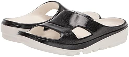 Spenco Women's Slide Sandal Flip-Flop, Black, 9 Wide | Image 6