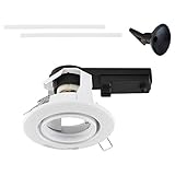 modern EVN Leuchte, Glas, A55, 3 W, Weiß, 10 x 15 x 20 cm