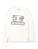 Champion Sudadera Legacy para niño, Blanco, L