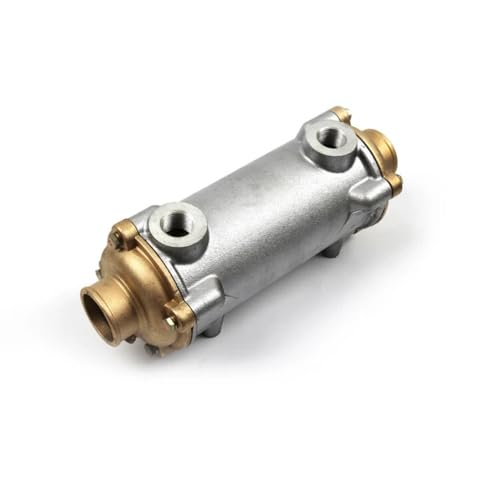 Aluminum Shell Brass Fin Oil Cooler Heat Exchanger MB170