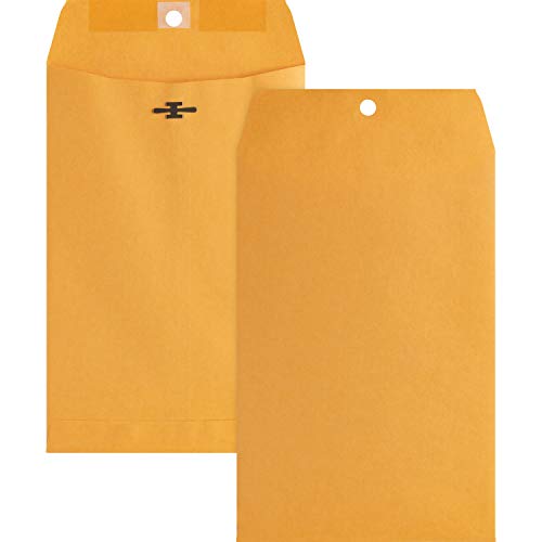 Business Source Heavy-Duty Metal Clasp Envelopes #TOP26