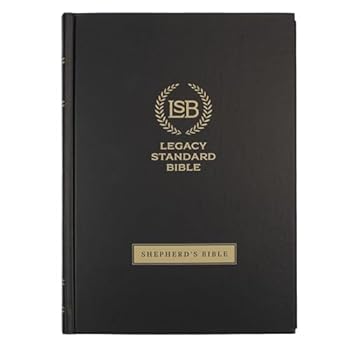 Hardcover Lsb Shepherd's Bible Black Hardcover Book